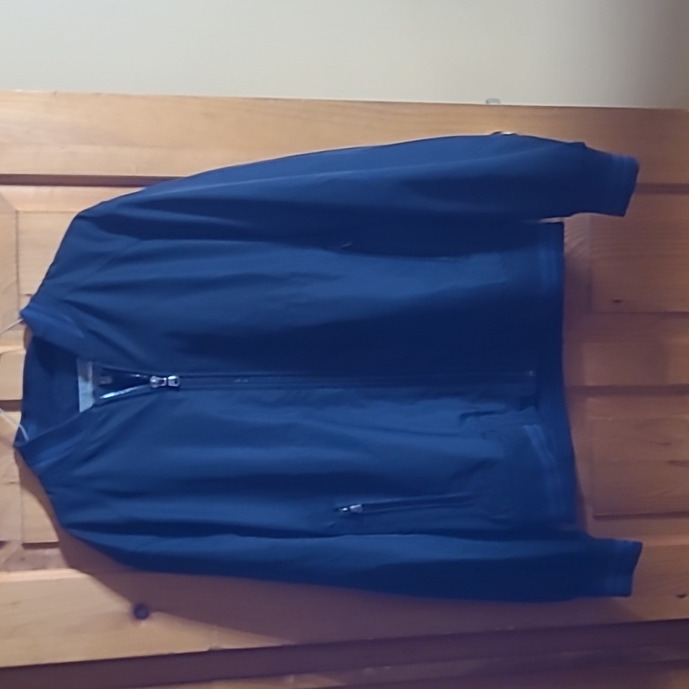 EUC size M navy blue Michael Kors lightweight jacket